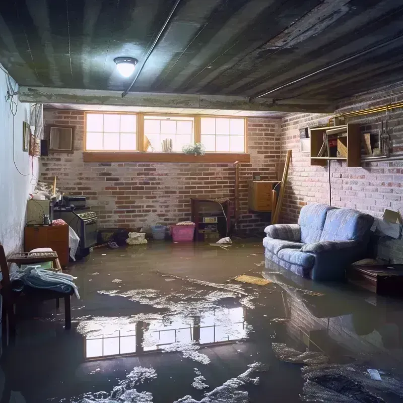 Flooded Basement Cleanup in Brentwood Estates, TN